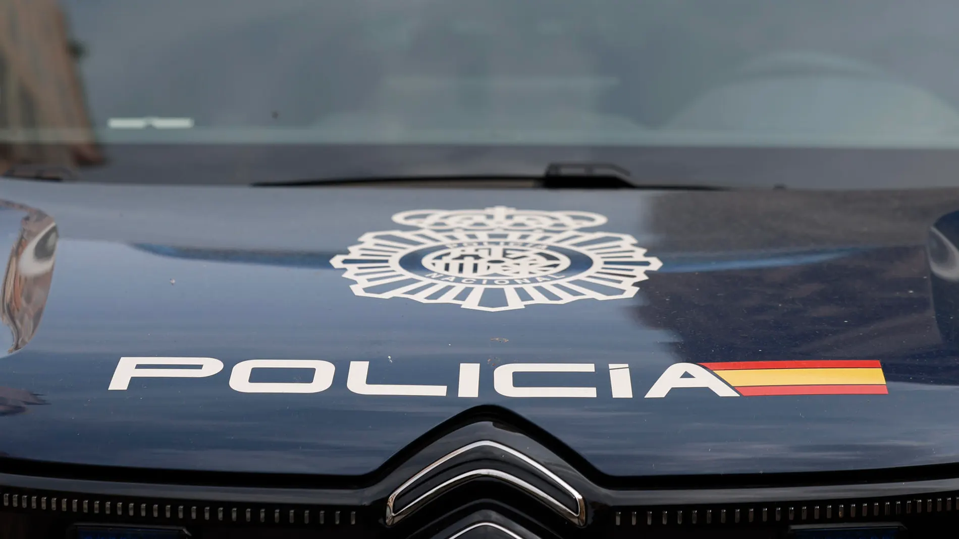 Imagen de archivo de un coche de la Policía Nacional Imagen de archivo de un coche de la Policía Nacional
