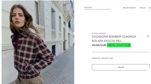 Bomber de cuadros Bomber de cuadros