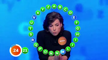 ¿Prudente o temeraria? Rosa pone emoción a El Rosco al plantarse con 21 aciertos ¿Prudente o temeraria? Rosa pone emoción a El Rosco al plantarse con 21 aciertos