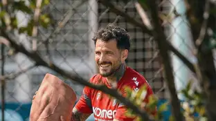 La pierna viral de Rubén García La pierna viral de Rubén García