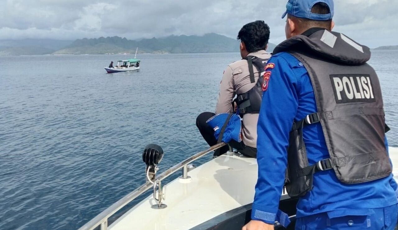 Imagen de la b&uacute;squeda de los desaparecidos en Indonesia