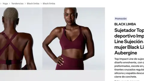 Sujetador deportivo Sujetador deportivo