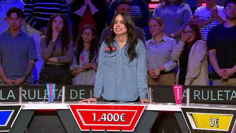 Blanca logra un panel de 1.400 euros: “Ha sido totalmente fortuita” Blanca logra un panel de 1.400 euros: “Ha sido totalmente fortuita”