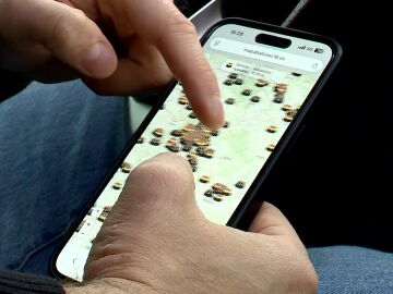 Mapa de balizas en tiempo real