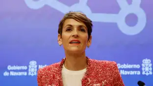 La presidenta de Navarra, María Chivite La presidenta de Navarra, María Chivite