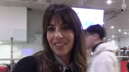 Almudena Cid tras su operación de cadera Almudena Cid tras su operación de cadera