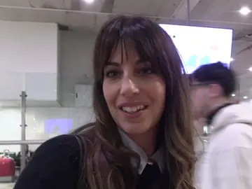 Almudena Cid tras su operación de cadera Almudena Cid tras su operación de cadera