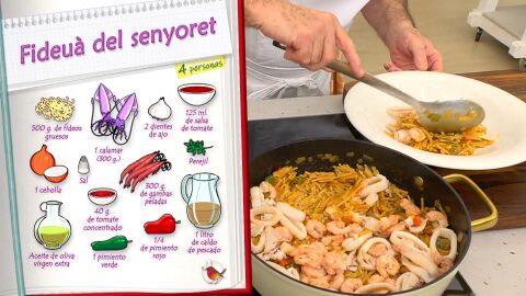 Ingredientes Fideuá del senyoret