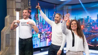 Revive la entrevista completa a Roberto Leal, María José Campanario y Eduardo Navarrete en El Hormiguero Revive la entrevista completa a Roberto Leal, María José Campanario y Eduardo Navarrete en El Hormiguero