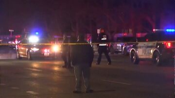 Zona acordonada tras un tiroteo en EEUU