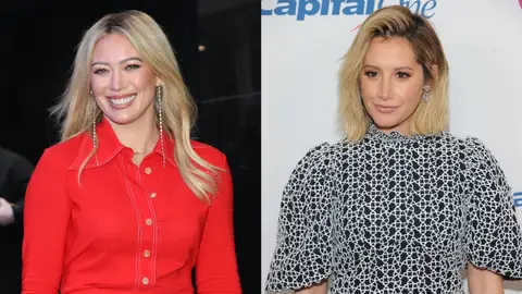 Hilary Duff y Ashley Tisdale Hilary Duff y Ashley Tisdale