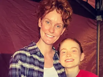 Jennifer Marshall y Sadie Sink de Stranger Things Jennifer Marshall y Sadie Sink de Stranger Things