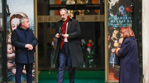 Marichalar saliendo de un evento Marichalar saliendo de un evento