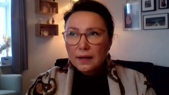 Lisa Bundgaard mediadora cultural inuit: "los groenlandeses somos orgullosos, Groenlandia no se vende"