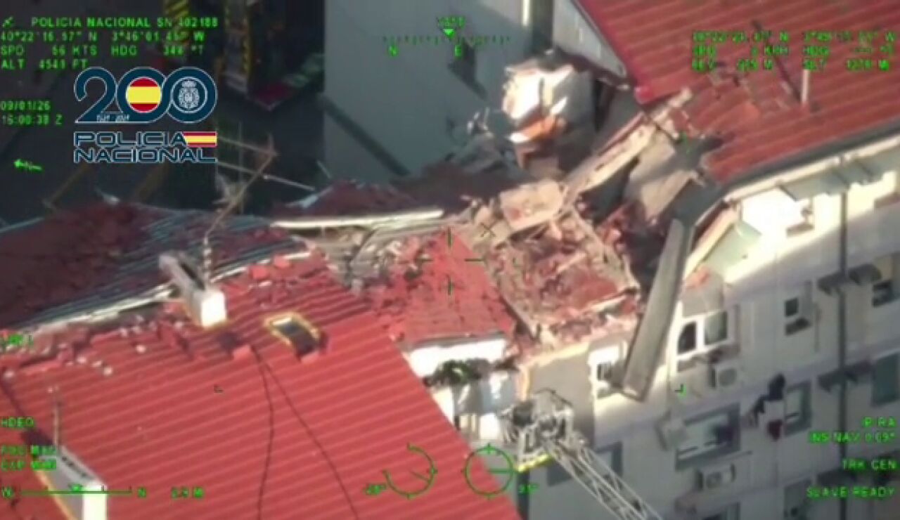 Las impactantes im&aacute;genes de la explosi&oacute;n mortal en Carabanchel: as&iacute; ha quedado el edificio 