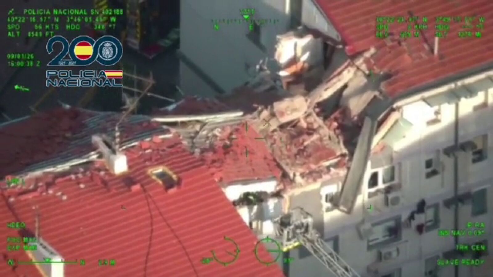 Las impactantes imágenes de la explosión mortal en Carabanchel: así ha quedado el edificio 