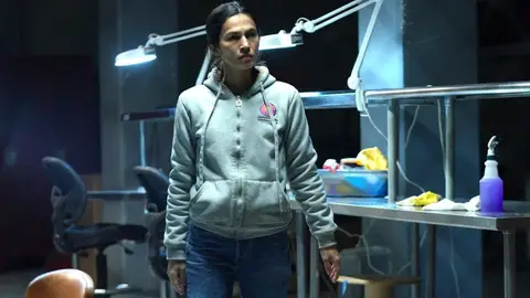 Elodie Yung en La chica de la limpieza Elodie Yung en La chica de la limpieza