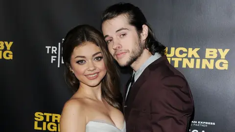 Sarah Hyland y Matt Prokop en 2013 Sarah Hyland y Matt Prokop en 2013