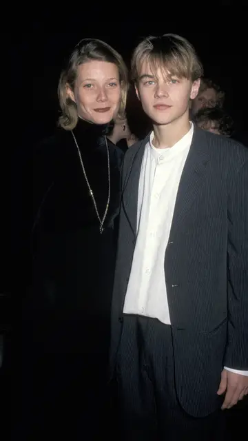 Gwyneth Paltrow y Leonardo DiCaprio en 1994 Gwyneth Paltrow y Leonardo DiCaprio en 1994