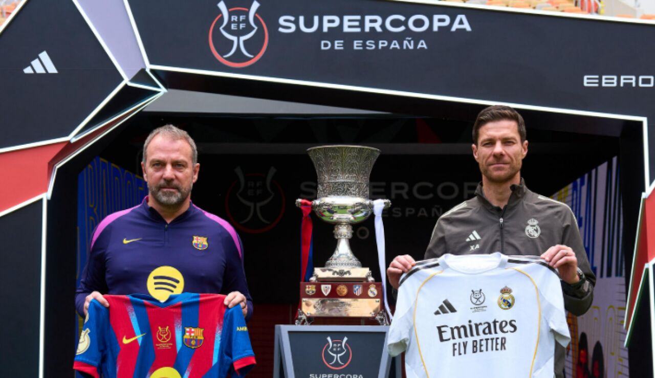 Hansi Flick y Xabi Alonso