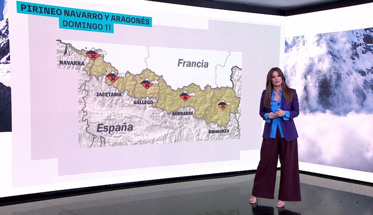 Imagen de Mercedes Mart&iacute;n presentando El Tiempo.