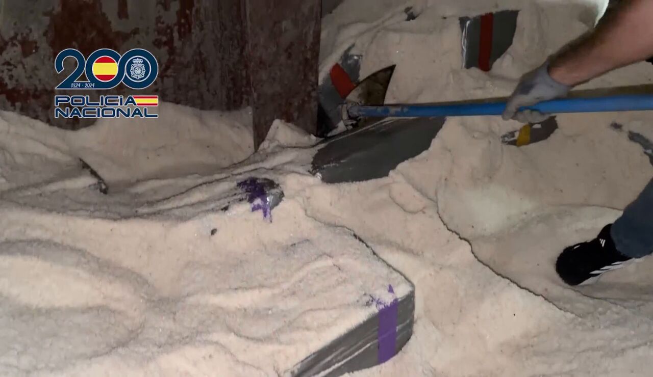 As&iacute; han incautado el mayor alijo de droga de Europa