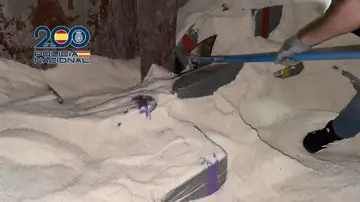 Así han incautado el mayor alijo de droga de Europa Así han incautado el mayor alijo de droga de Europa