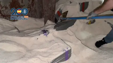 Así han incautado el mayor alijo de droga de Europa Así han incautado el mayor alijo de droga de Europa