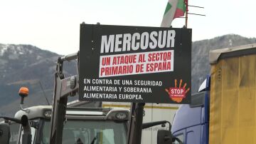 Protestas de los agricultores contra Mercosur