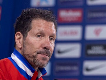 Simeone en rueda de prensa