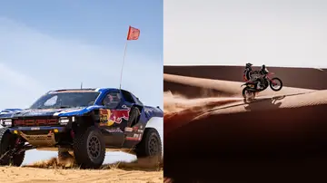 Nani Roma y Tosha Schareina, en acción en el Dakar 2026 Nani Roma y Tosha Schareina, en acción en el Dakar 2026