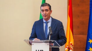 El alcalde de Baeza, Pedro Javier Cabrera