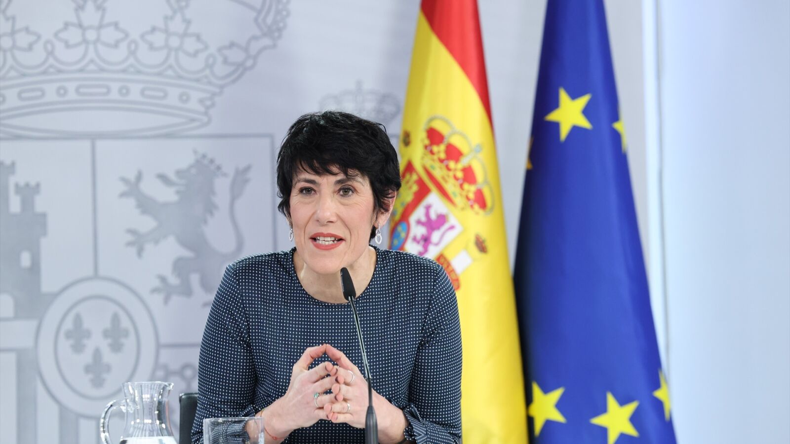 Elma Saiz defiende el decreto de vivienda pese a la oposición de Sumar: 