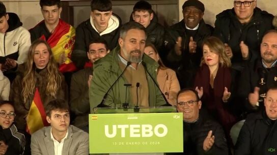 Santiago Abascal, l&iacute;der de Vox
