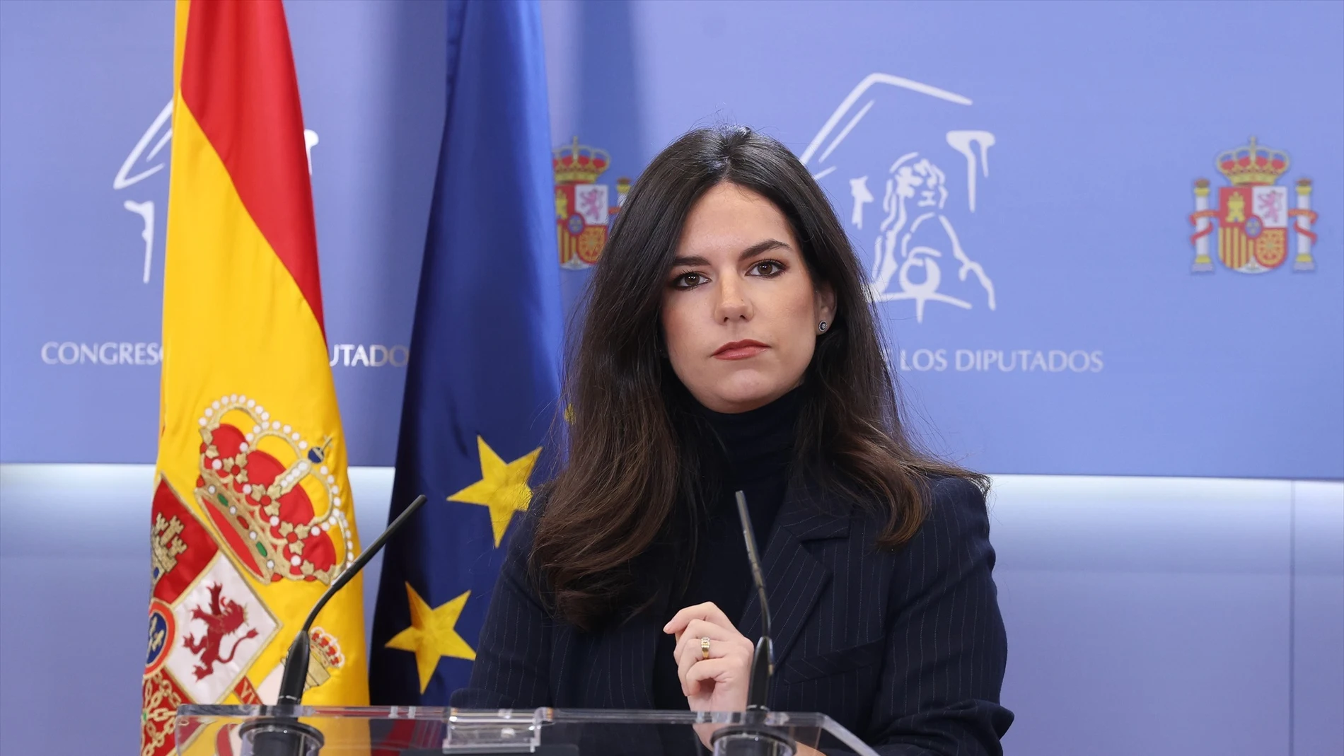 Pepa Millán, portavoz de Vox en el Congreso Pepa Millán, portavoz de Vox en el Congreso