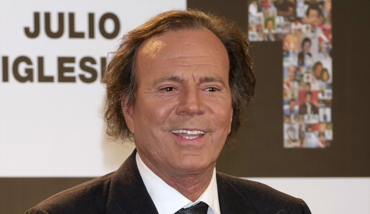 El cantante espa&ntilde;ol Julio Iglesias