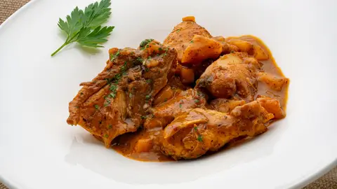 Pollo con mango Pollo con mango