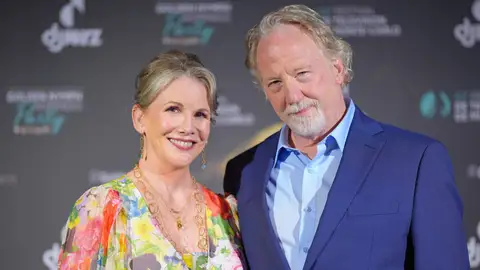 Melissa Gilbert y Timothy Busfield Melissa Gilbert y Timothy Busfield