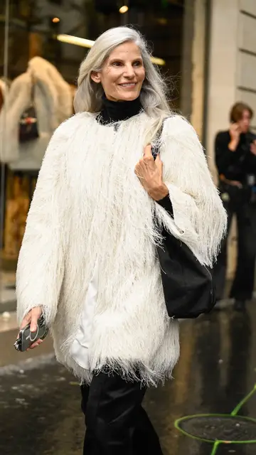 Abrigo de pelo largo Abrigo de pelo largo