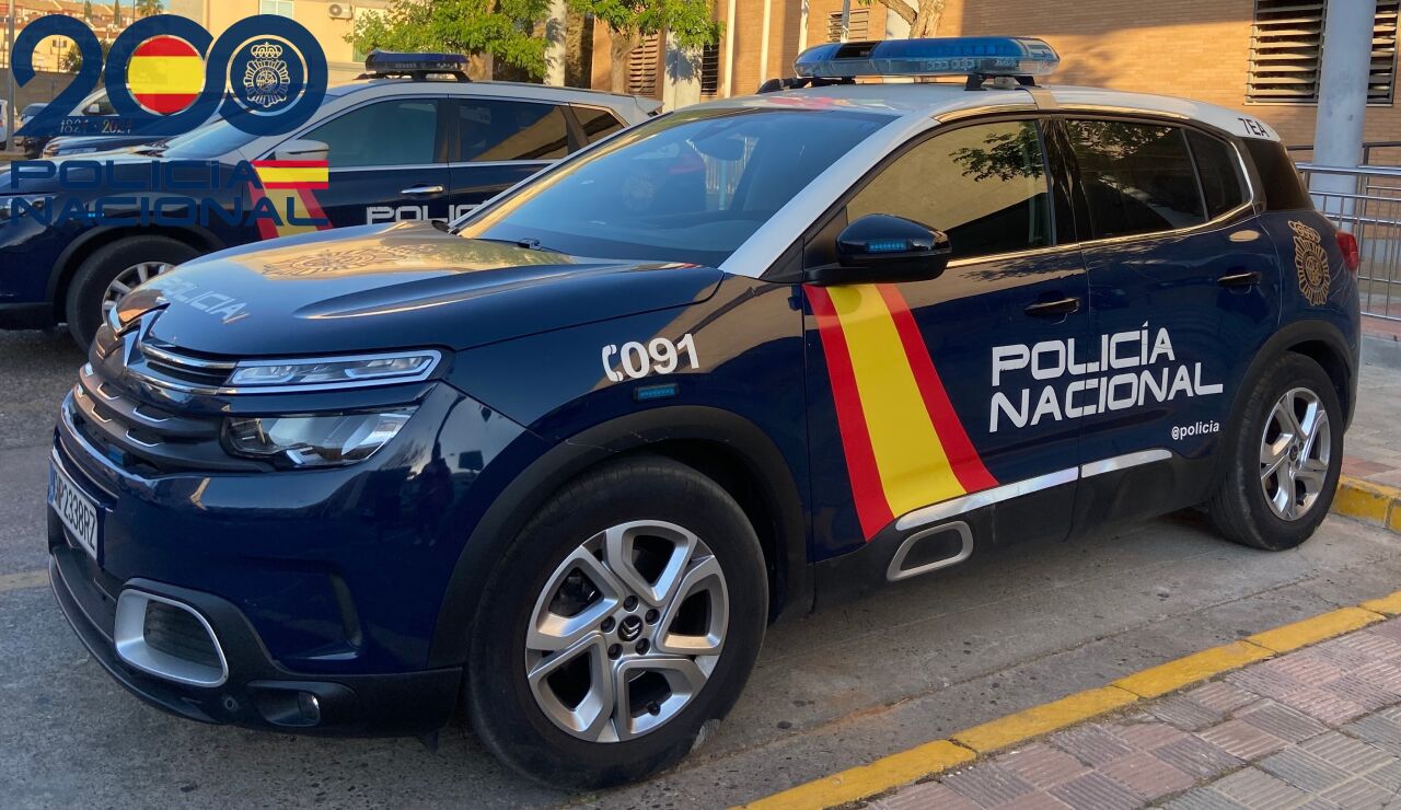 Coche de la Polic&iacute;a Nacional.