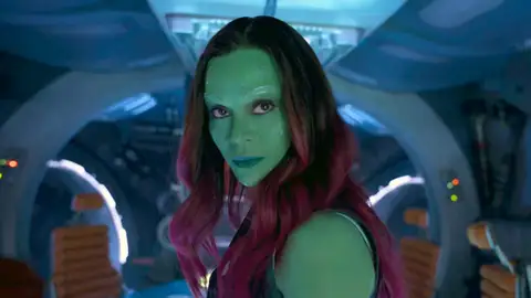 Zoe Saldaña en Guardianes de la Galaxia Zoe Saldaña en Guardianes de la Galaxia