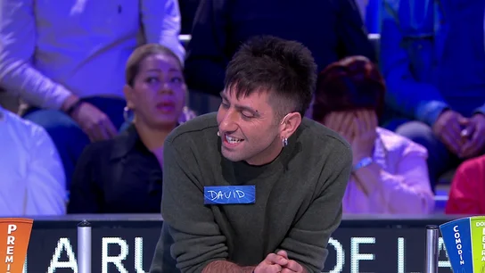 El error garrafal que dejó a David sin dinero, sin gajos y sin oportunidad en La ruleta de la suerte El error garrafal que dejó a David sin dinero, sin gajos y sin oportunidad en La ruleta de la suerte