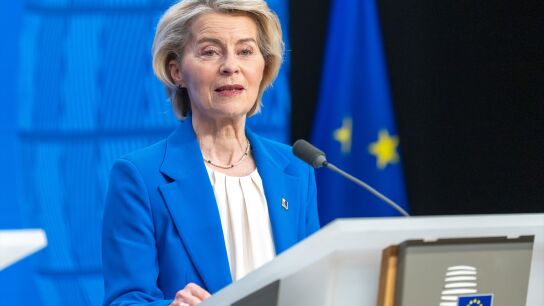 La presidenta de la Comisi&oacute;n Europea, &Uacute;rsula von der Leyen