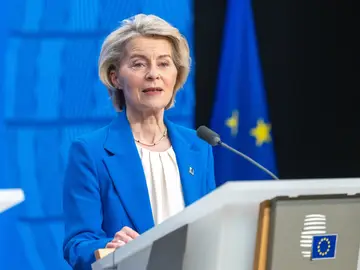 La presidenta de la Comisión Europea, Úrsula von der Leyen La presidenta de la Comisión Europea, Úrsula von der Leyen