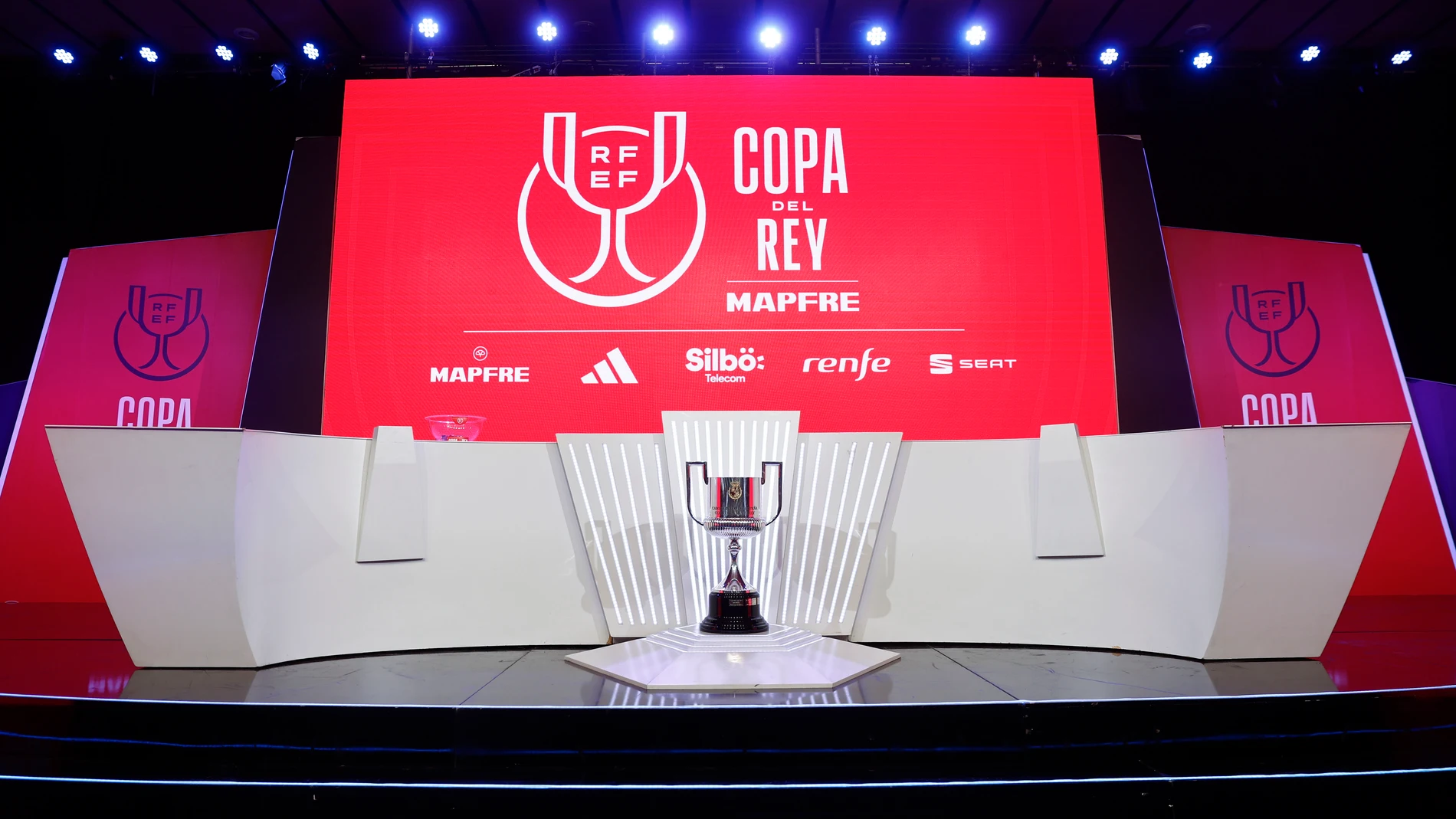Imagen de archivo de un sorteo de la Copa del Rey en Las Rozas Imagen de archivo de un sorteo de la Copa del Rey en Las Rozas