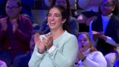 Sara completa en solitario un panel de casi mil eurazos en La ruleta de la suerte Sara completa en solitario un panel de casi mil eurazos en La ruleta de la suerte