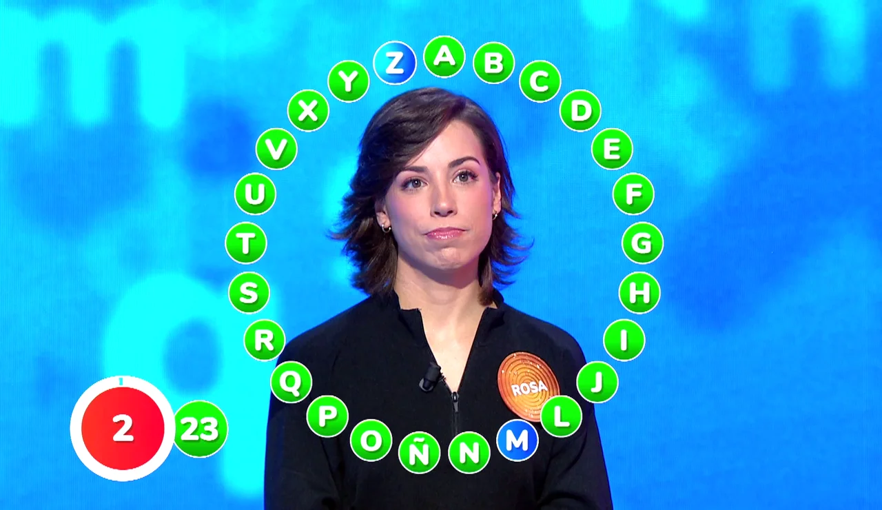 Rosa, a dos del bote de 2.620.000 euros en El Rosco: implacable e inalcanzable para Manu