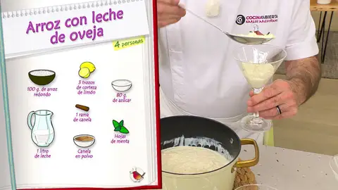 Ingredientes arroz con leche de oveja Ingredientes arroz con leche de oveja