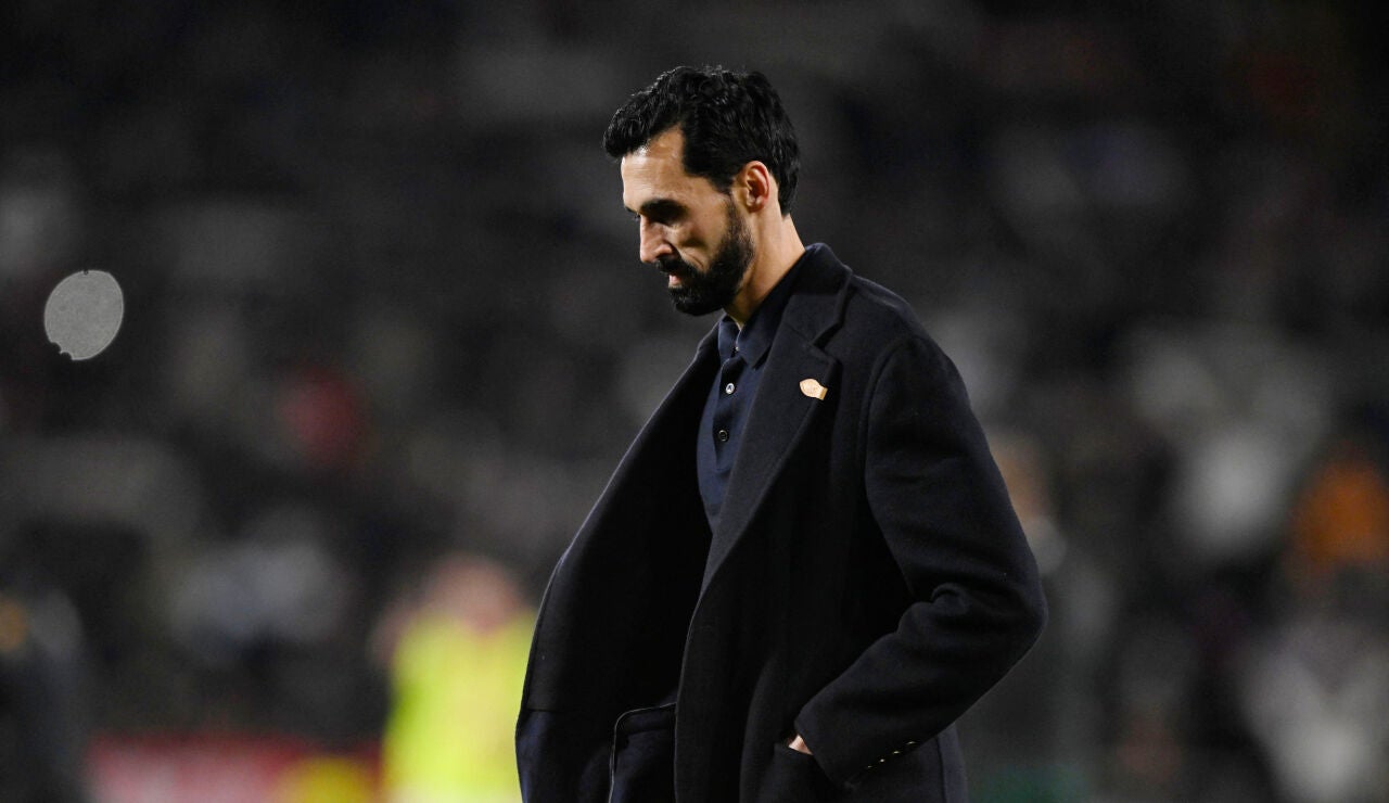 &Aacute;lvaro Arbeloa, cabizbajo en el Carlos Belmonte