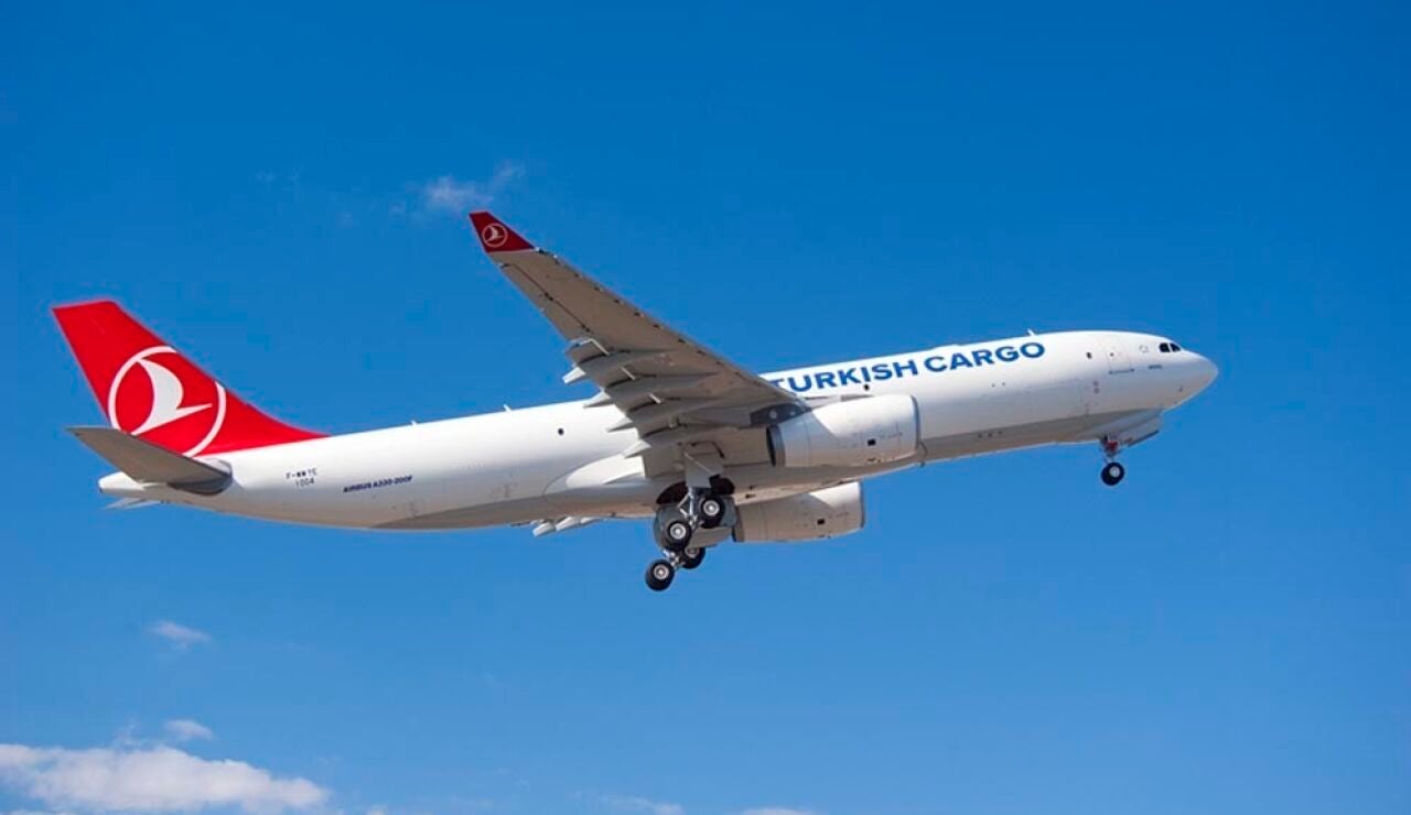 Imagen de archivo de un avi&oacute;n de Turkish Airlines